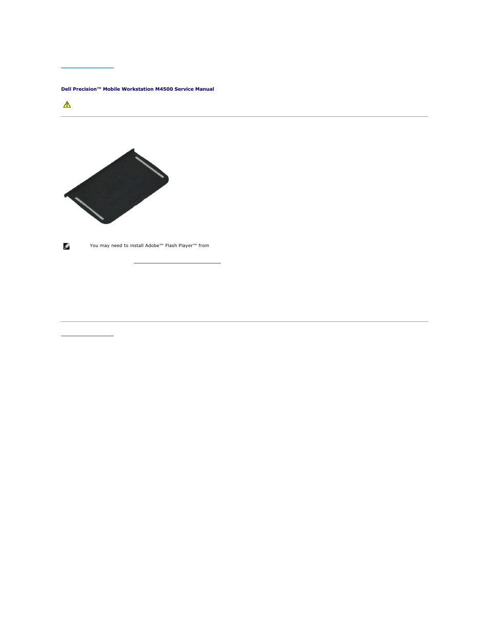 Smart card, Removing the smart card, Replacing the smart card | Dell Precision M4500 (Early 2010) User Manual | Page 44 / 54