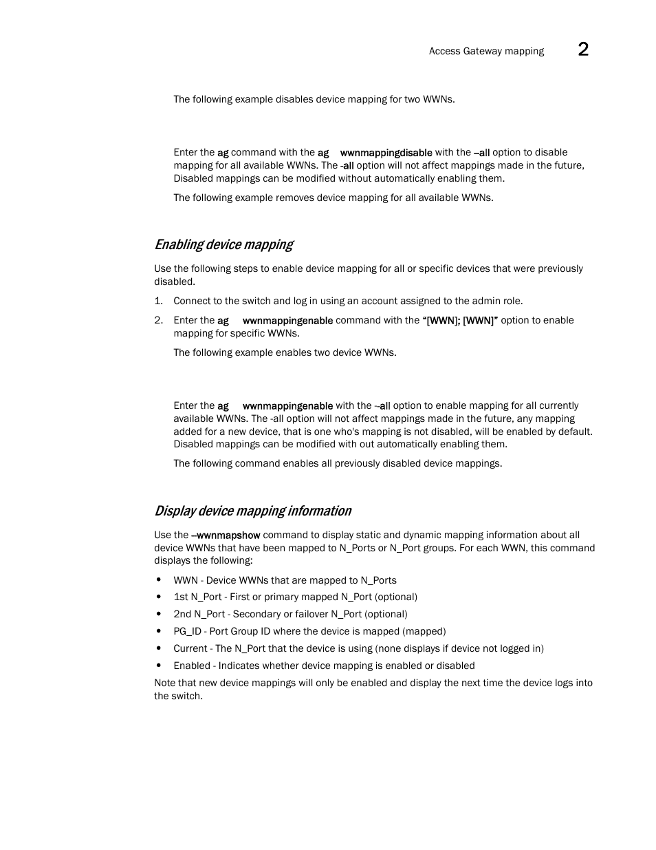 Enabling device mapping, Display device mapping information | Dell POWEREDGE M1000E User Manual | Page 41 / 96