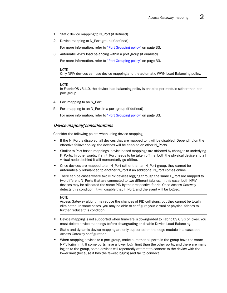 Device mapping considerations | Dell POWEREDGE M1000E User Manual | Page 43 / 96