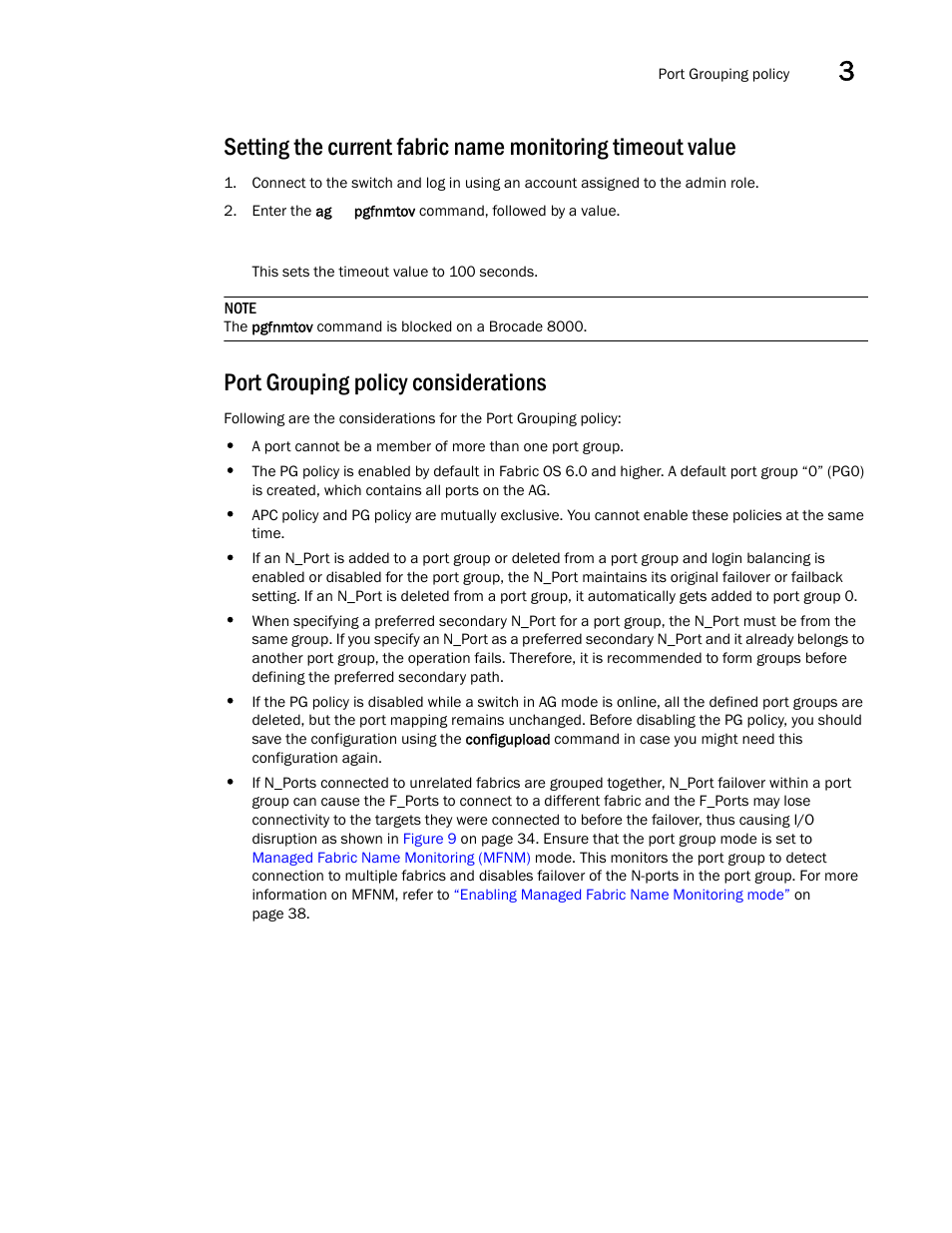 Port grouping policy considerations | Dell POWEREDGE M1000E User Manual | Page 59 / 96