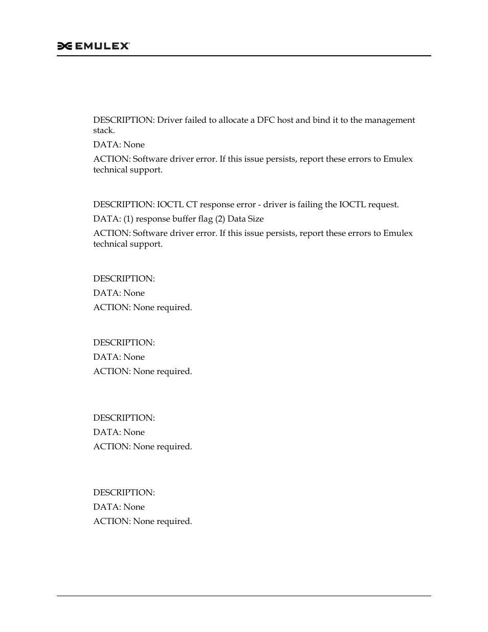 Miscellaneous and fcoe events (1200 - 1299) | Dell Emulex Family of Adapters User Manual | Page 1082 / 1815