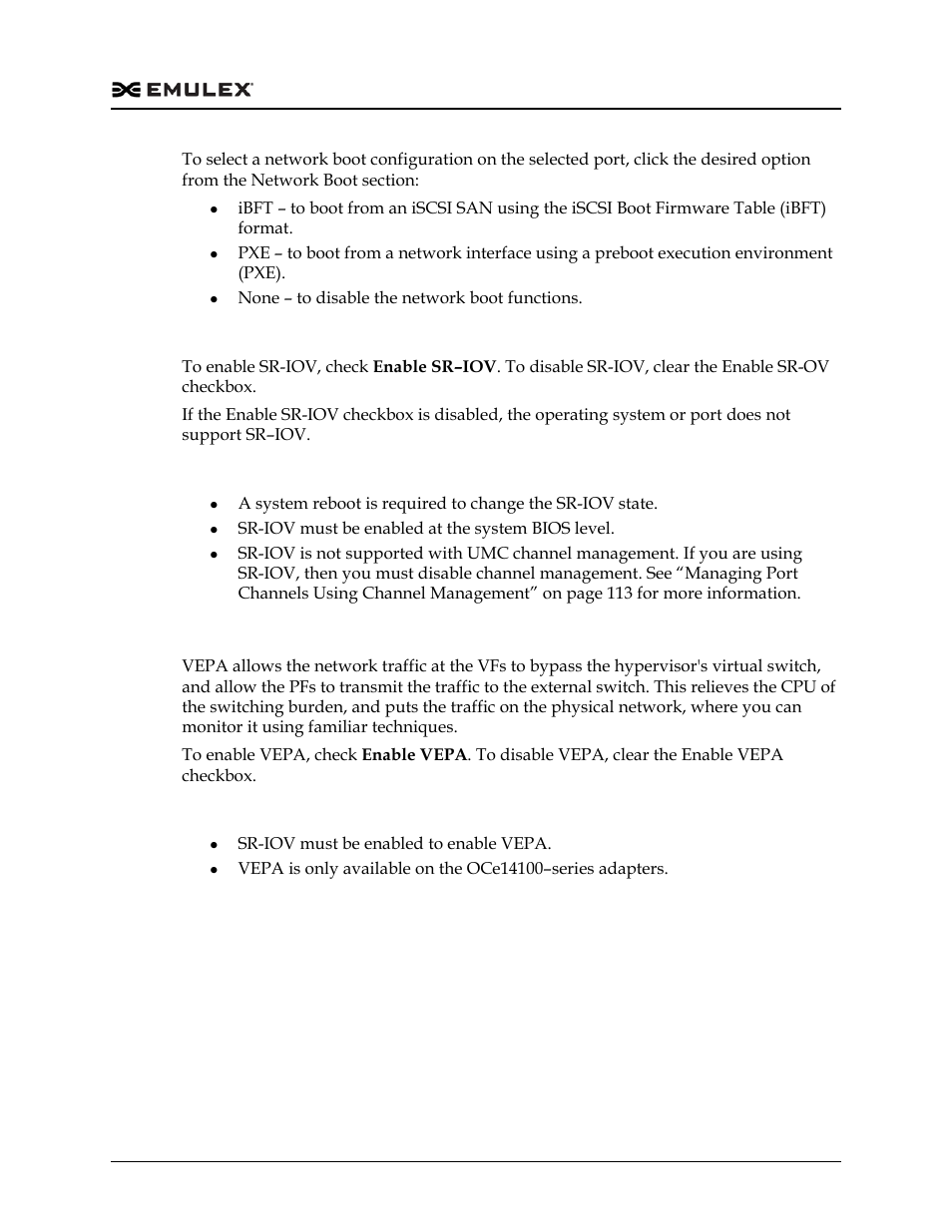 Enabling and disabling vepa | Dell Emulex Family of Adapters User Manual | Page 1246 / 1815