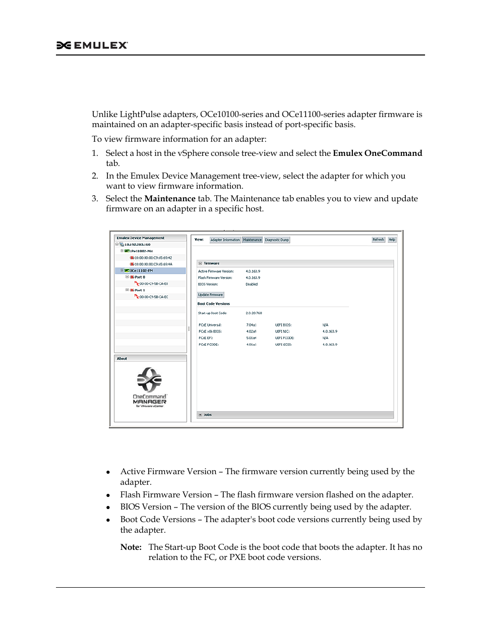 Maintenance tab field definitions, Figure 6-48 | Dell Emulex Family of Adapters User Manual | Page 1261 / 1815