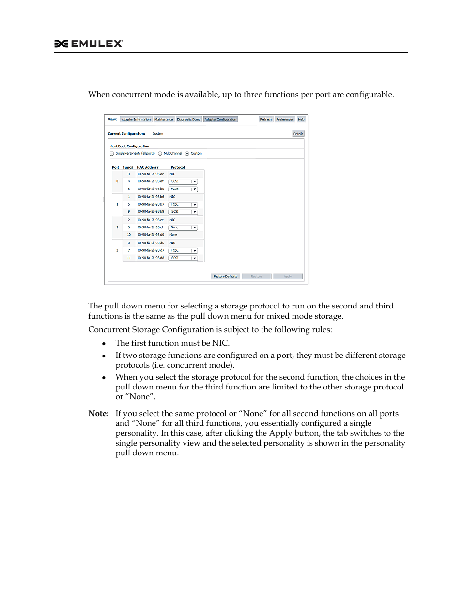 Concurrent mode, Figure 6-59 | Dell Emulex Family of Adapters User Manual | Page 1277 / 1815