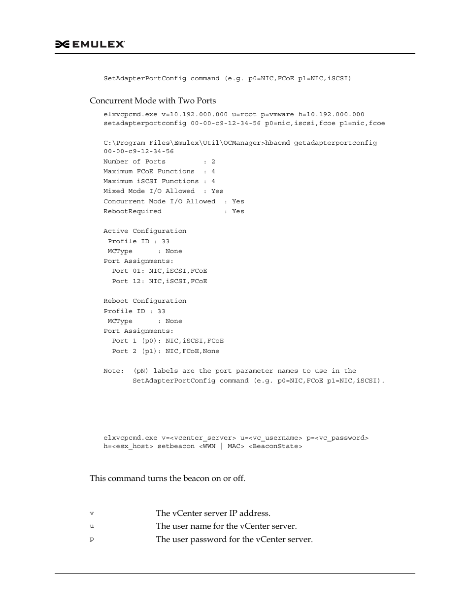 Setbeacon | Dell Emulex Family of Adapters User Manual | Page 1373 / 1815
