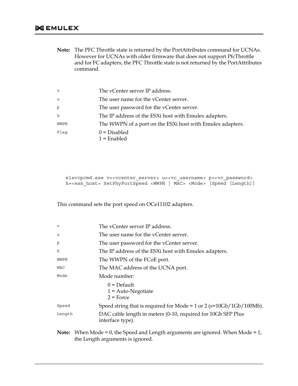Setphyportspeed | Dell Emulex Family of Adapters User Manual | Page 1382 / 1815