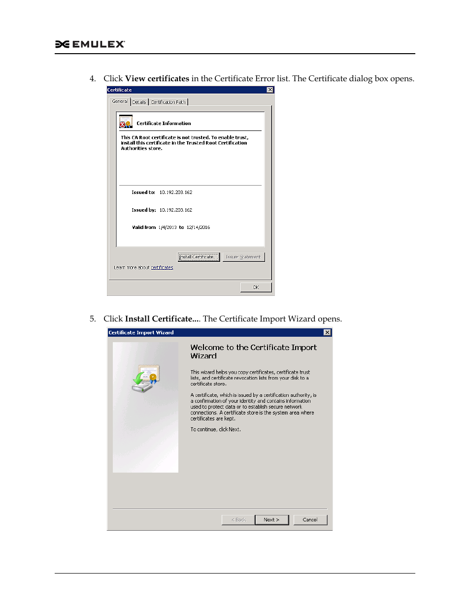 Figure 12-4, Figure 12-5 | Dell Emulex Family of Adapters User Manual | Page 1395 / 1815