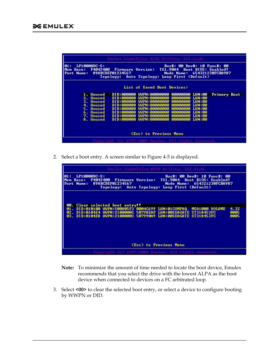 Figure 4-4, Figure 4-5 | Dell Emulex Family of Adapters User Manual | Page 1420 / 1815