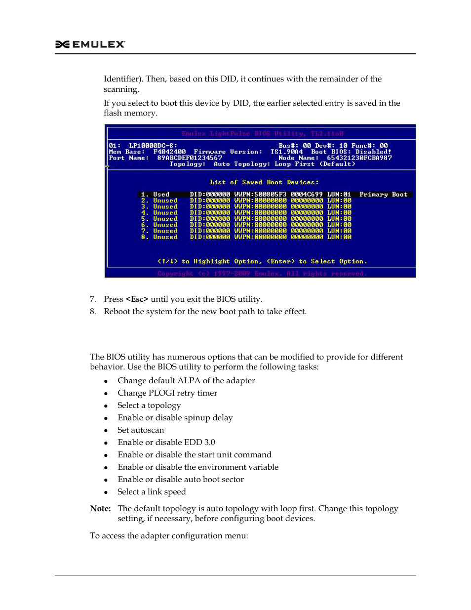 Configure adapter parameters, Configure adapter parameters 2, Figure 4-8 | Configure adapter | Dell Emulex Family of Adapters User Manual | Page 1422 / 1815
