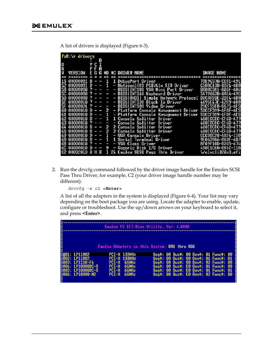 Figure 6-3, Figure 6-4 | Dell Emulex Family of Adapters User Manual | Page 1442 / 1815
