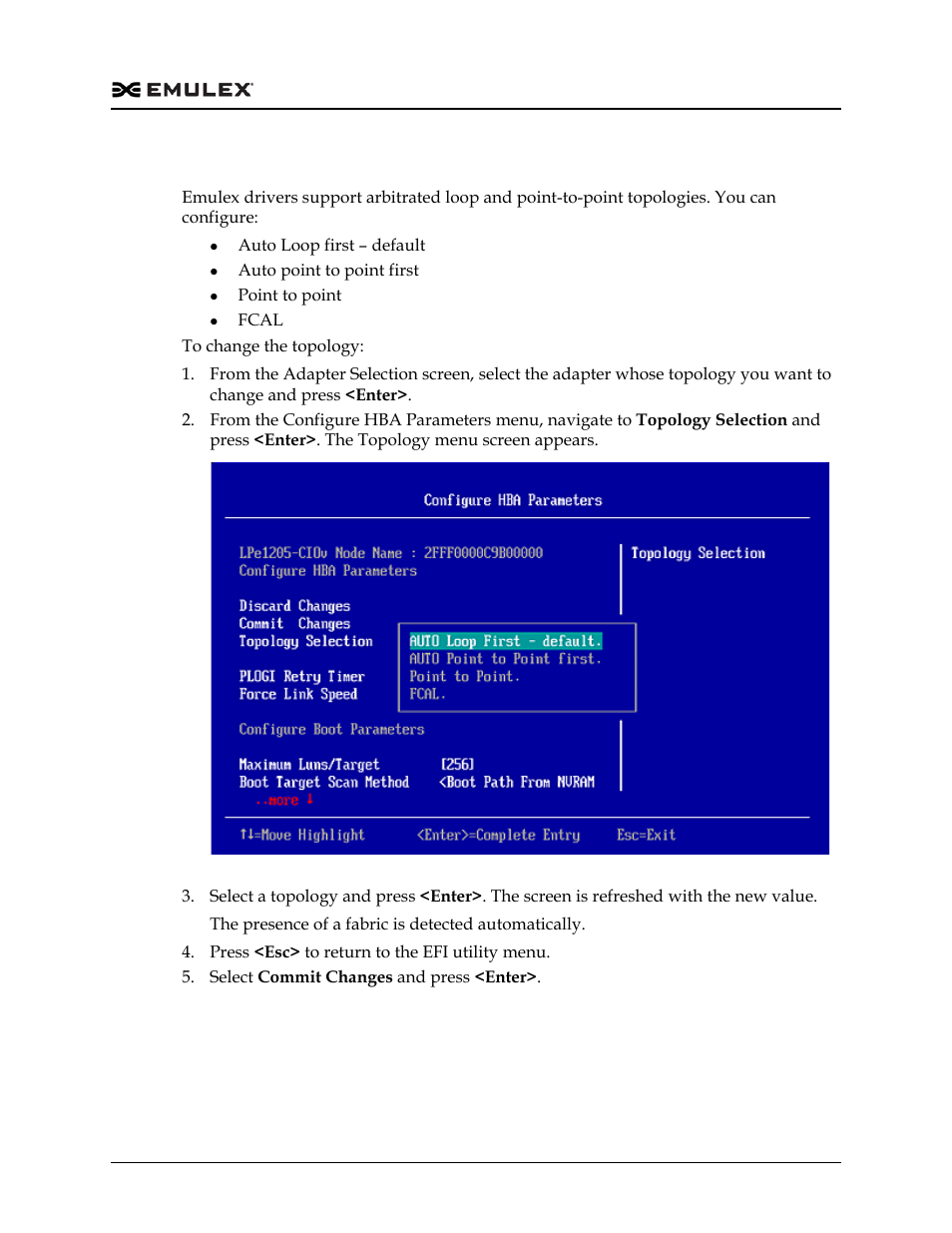 Change the topology, Figure 7-15 | Dell Emulex Family of Adapters User Manual | Page 1483 / 1815