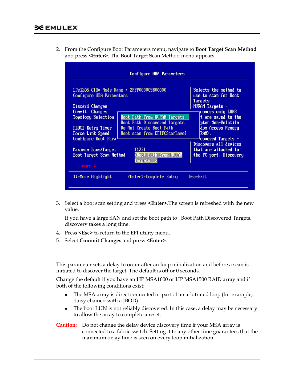 Change device discovery delay, Figure 7-19 | Dell Emulex Family of Adapters User Manual | Page 1488 / 1815