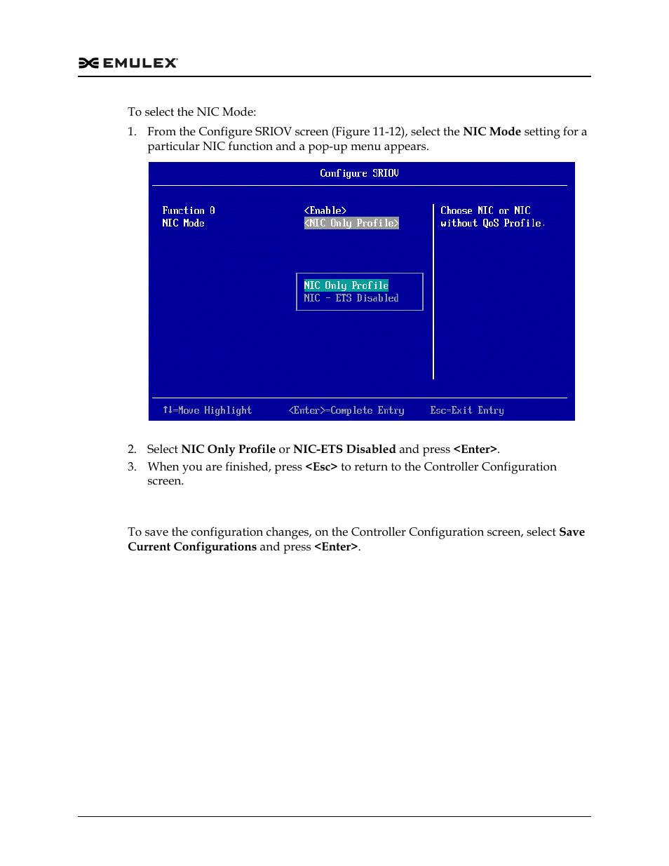 Saving the current configuration, Figure 11-13 | Dell Emulex Family of Adapters User Manual | Page 1643 / 1815