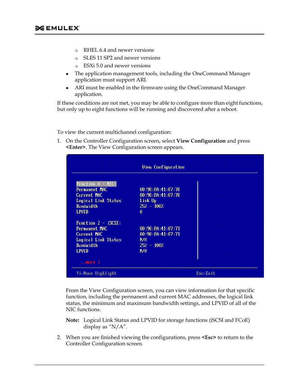 Viewing the configuration, Figure 11-15 | Dell Emulex Family of Adapters User Manual | Page 1646 / 1815