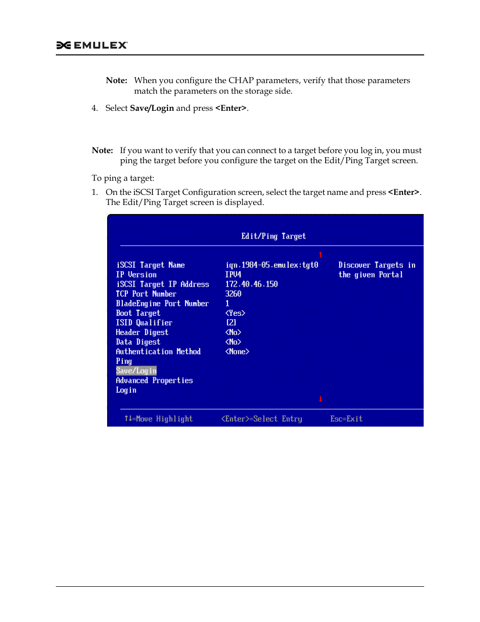 Pinging a target, Figure 12-18 | Dell Emulex Family of Adapters User Manual | Page 1683 / 1815
