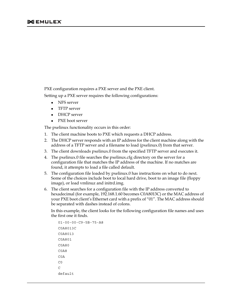 Pxe boot and uefi boot 1 | Dell Emulex Family of Adapters User Manual | Page 1721 / 1815