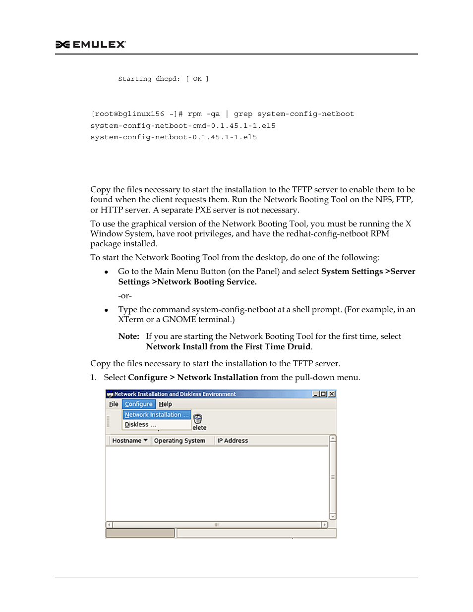 Pxe boot server configuration, Figure b-1 | Dell Emulex Family of Adapters User Manual | Page 1725 / 1815