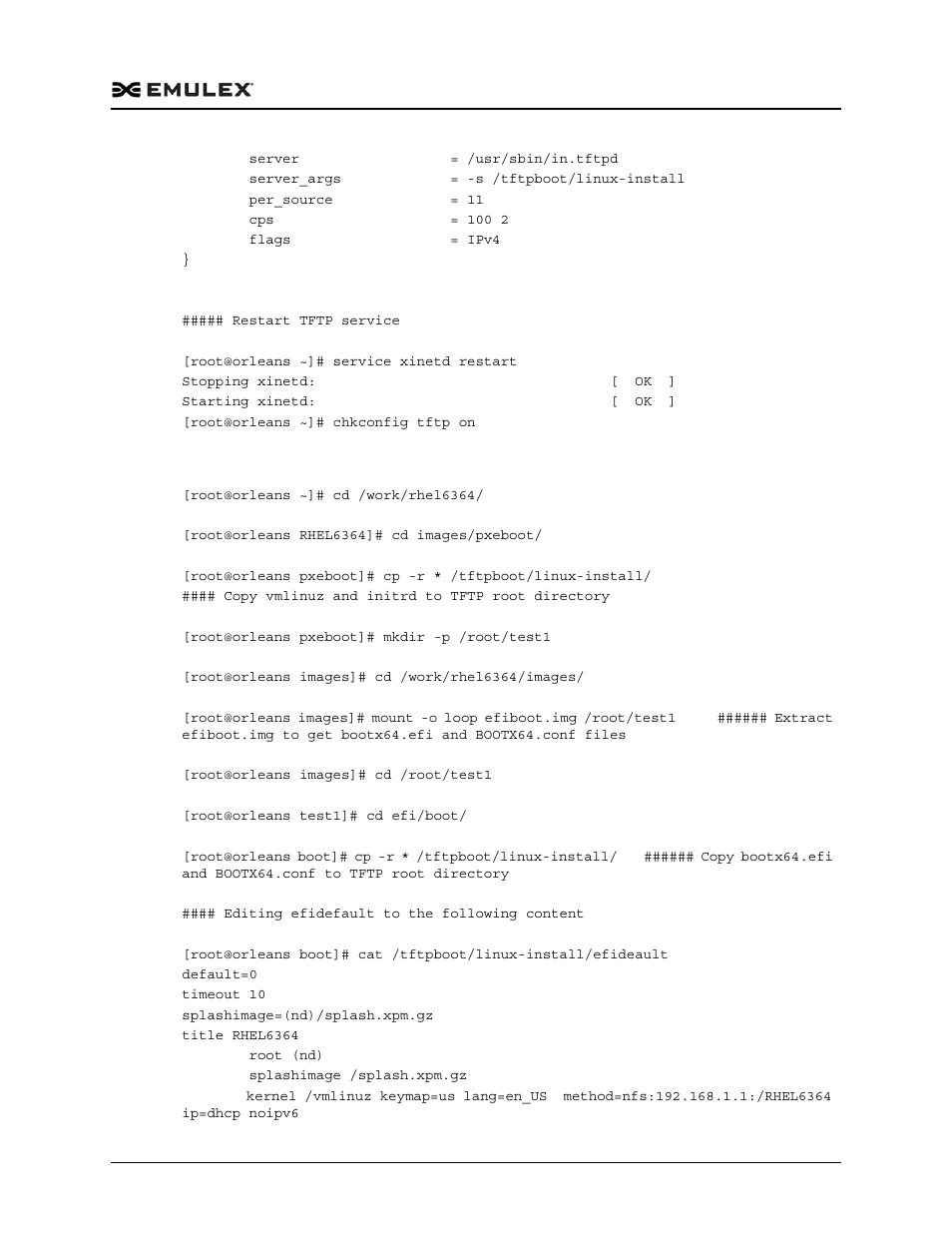 Pxe configuration | Dell Emulex Family of Adapters User Manual | Page 1734 / 1815