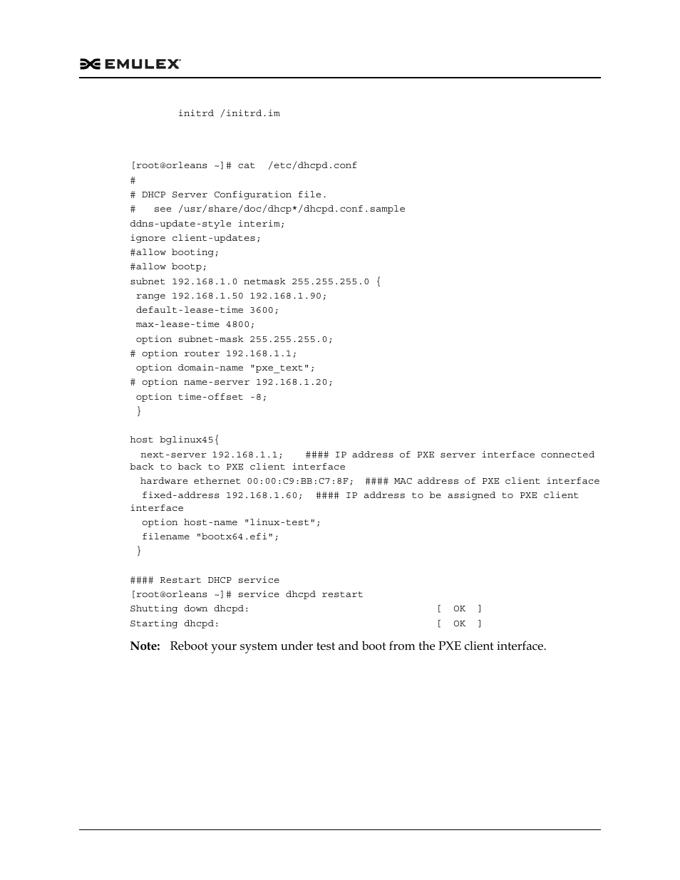 Configuring dhcp | Dell Emulex Family of Adapters User Manual | Page 1735 / 1815
