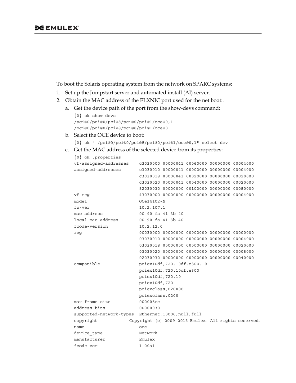Sparc systems 3, D appendix i., “booting the solaris | Dell Emulex Family of Adapters User Manual | Page 1803 / 1815