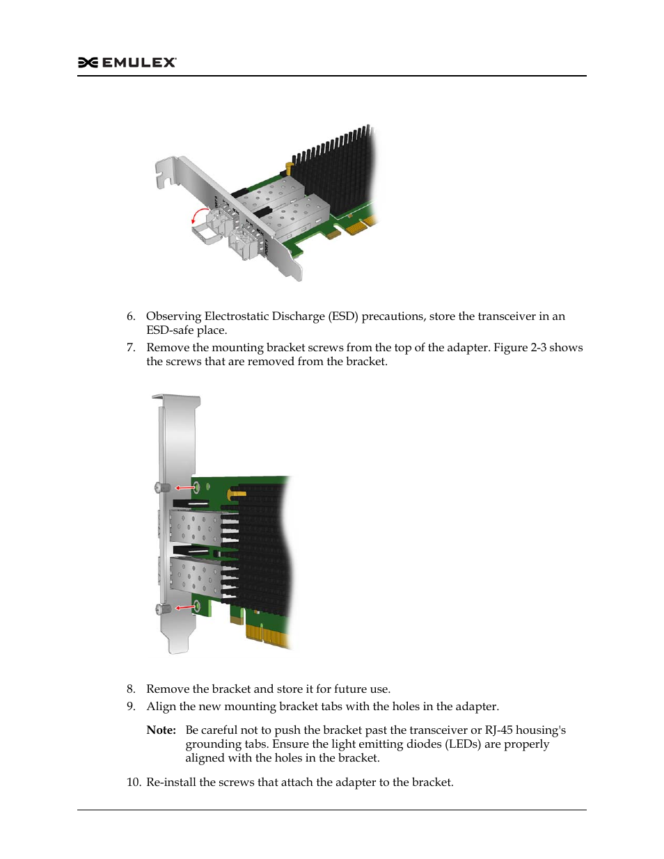 Figure 2-2, Figure 2-3 | Dell Emulex Family of Adapters User Manual | Page 1810 / 1815