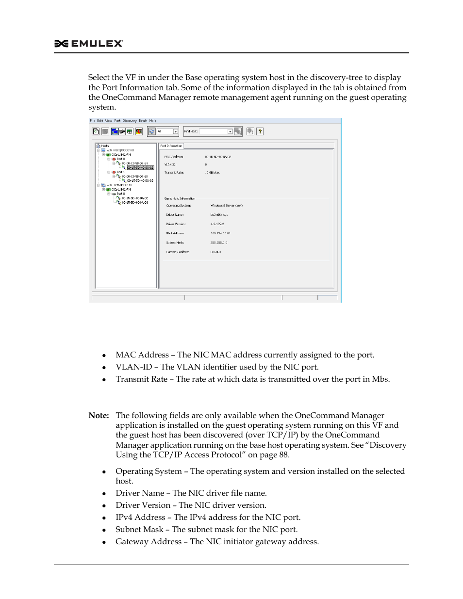 Port information field definitions, Figure 8-53 | Dell Emulex Family of Adapters User Manual | Page 193 / 1815