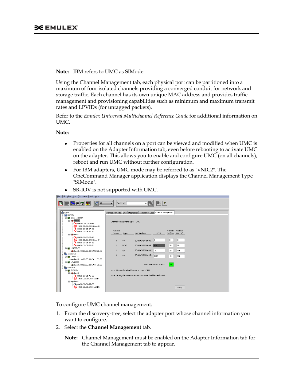 Figure 8-56, E“configuring umc channel management | Dell Emulex Family of Adapters User Manual | Page 198 / 1815