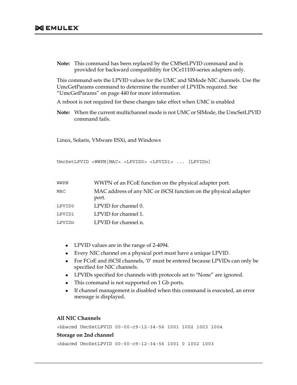 Umcsetlpvid | Dell Emulex Family of Adapters User Manual | Page 443 / 1815