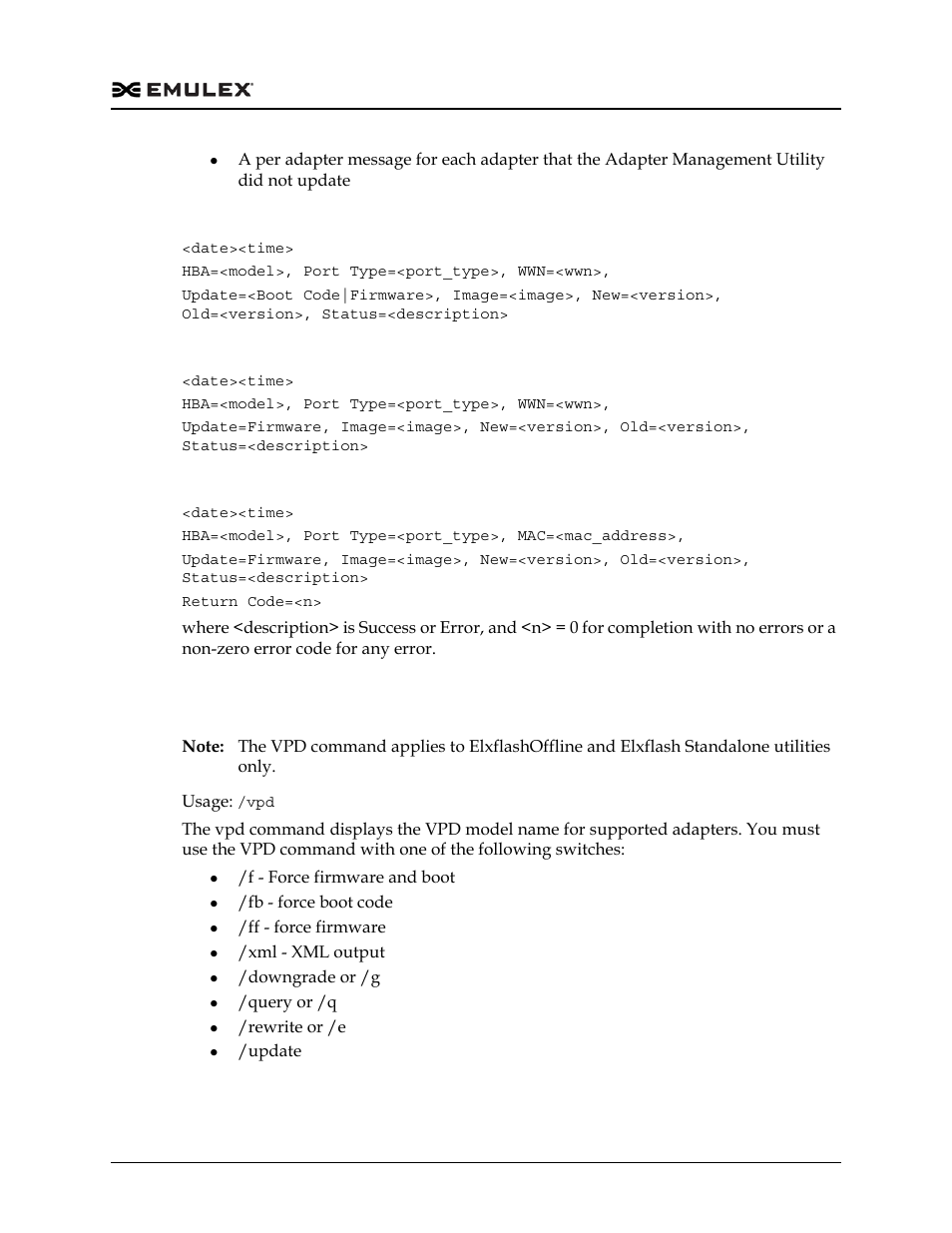 Vpd (/vpd) | Dell Emulex Family of Adapters User Manual | Page 482 / 1815