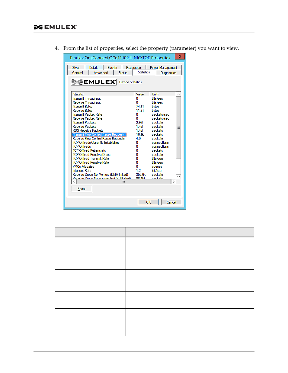 Figure 3-3, Table 3-4 | Dell Emulex Family of Adapters User Manual | Page 610 / 1815