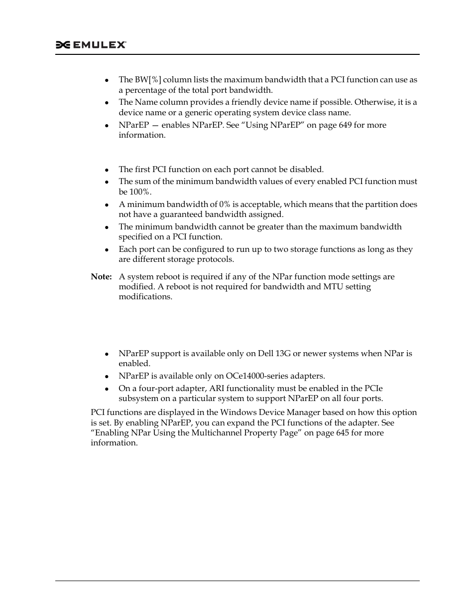 Using nparep | Dell Emulex Family of Adapters User Manual | Page 649 / 1815