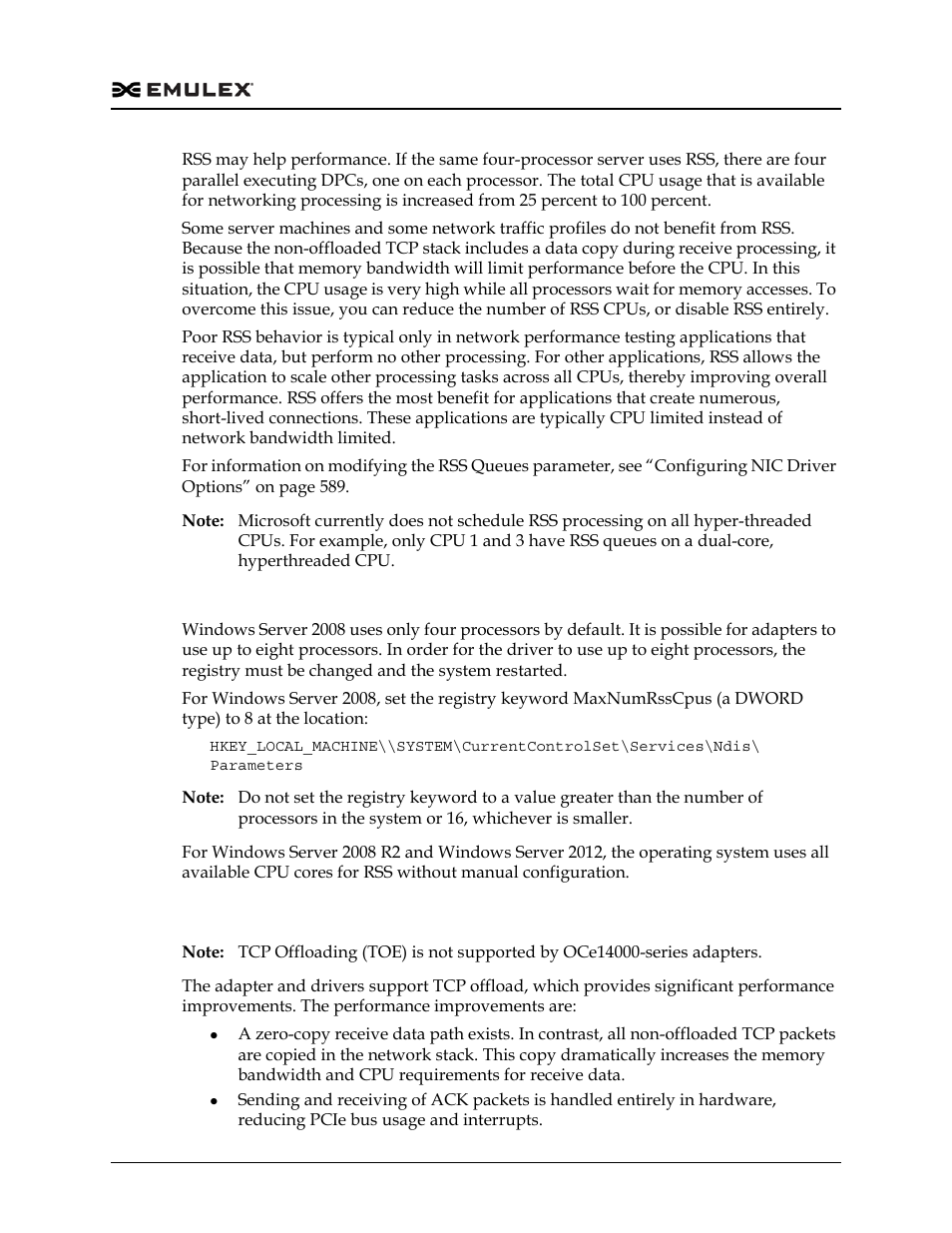 Tcp offloading (toe) | Dell Emulex Family of Adapters User Manual | Page 657 / 1815