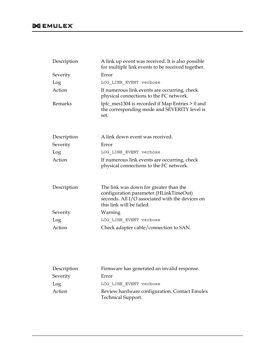 Tag messages (1400–1401) | Dell Emulex Family of Adapters User Manual | Page 683 / 1815