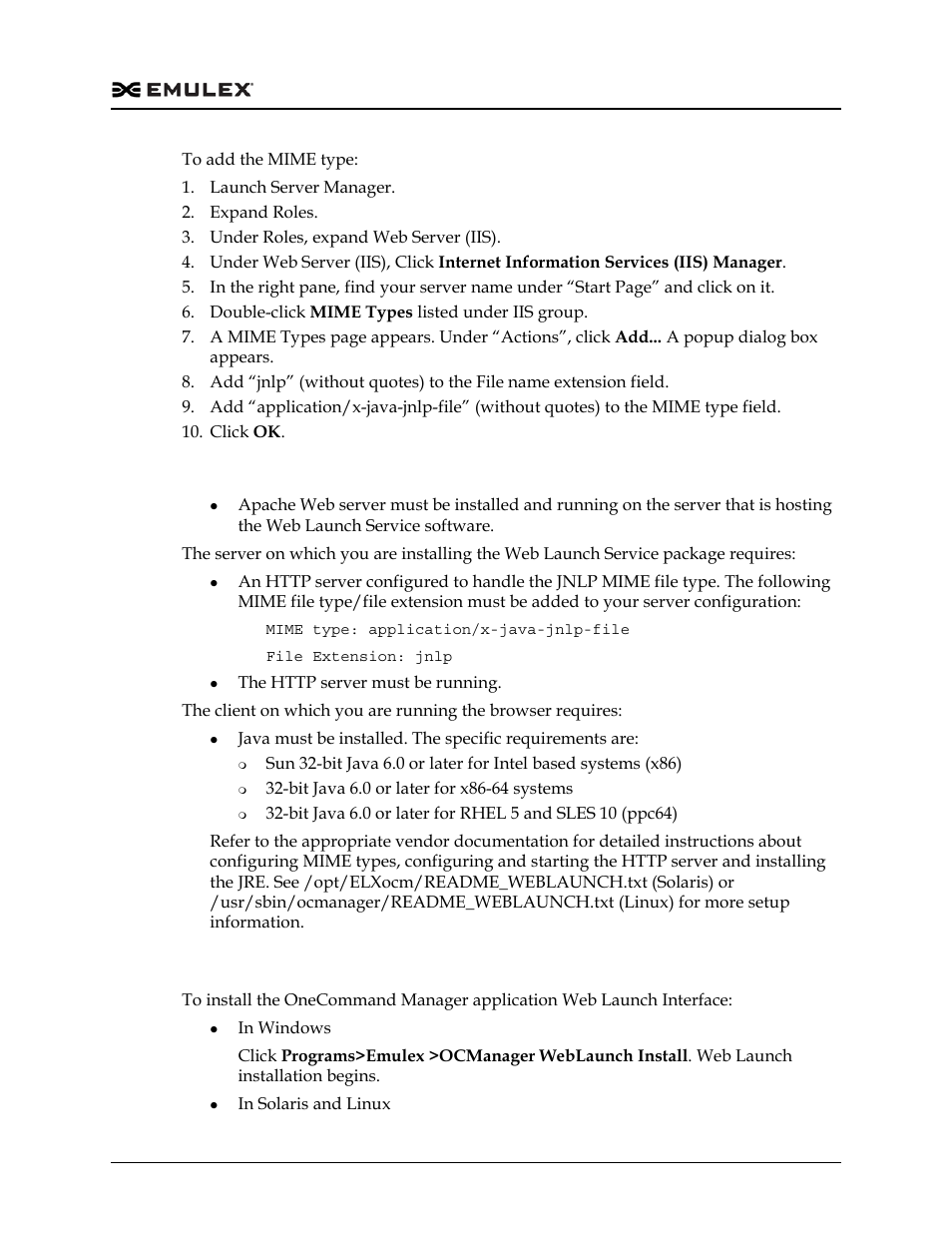 In linux and solaris, Installation | Dell Emulex Family of Adapters User Manual | Page 71 / 1815
