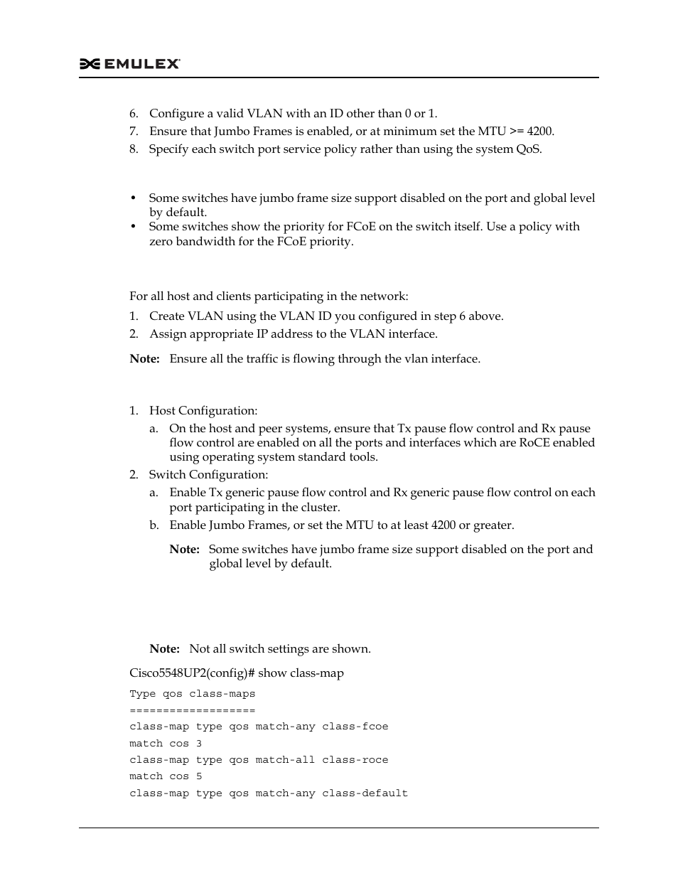 Host—client configuration, Examples for cisco switch | Dell Emulex Family of Adapters User Manual | Page 739 / 1815