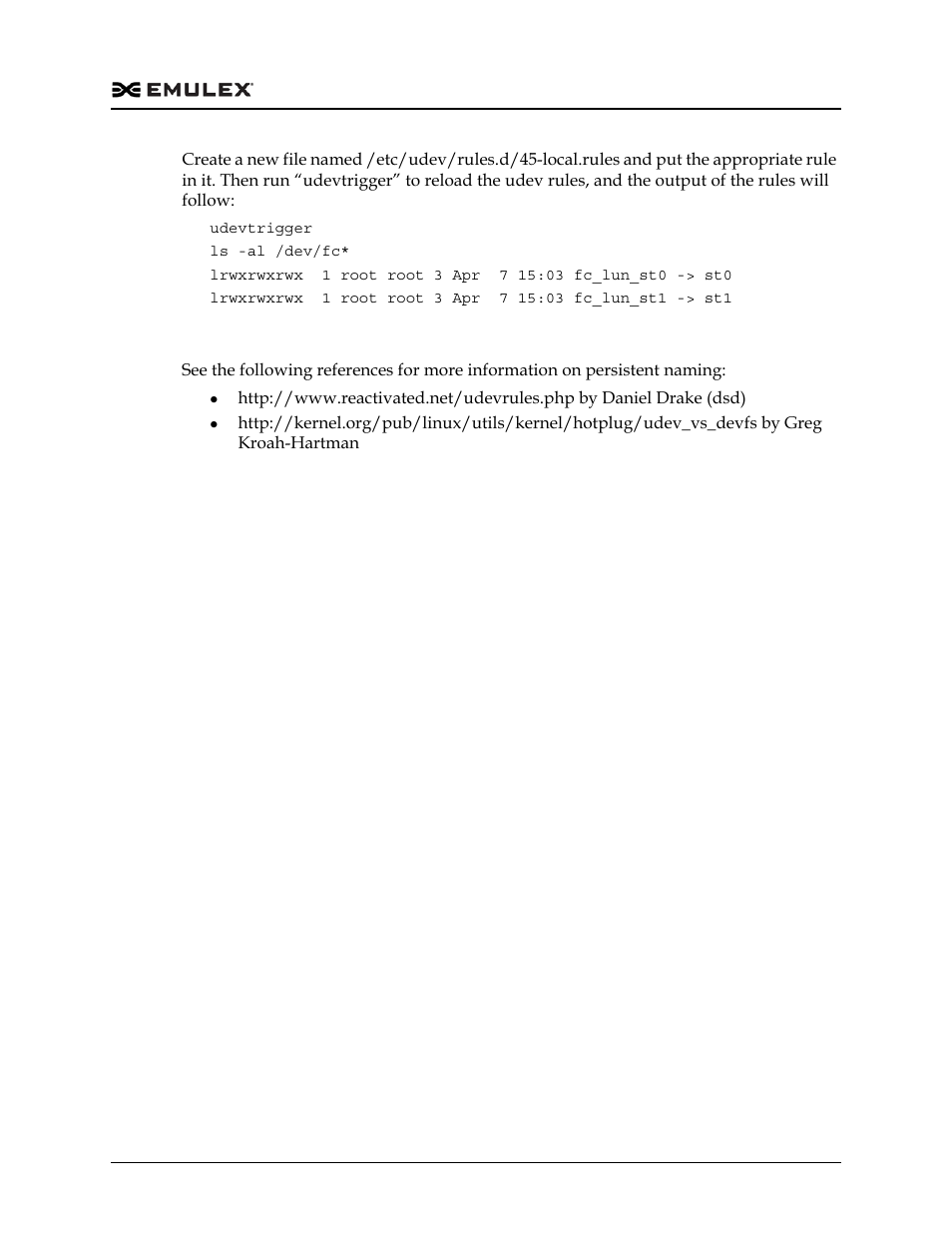 Persistent naming references | Dell Emulex Family of Adapters User Manual | Page 835 / 1815