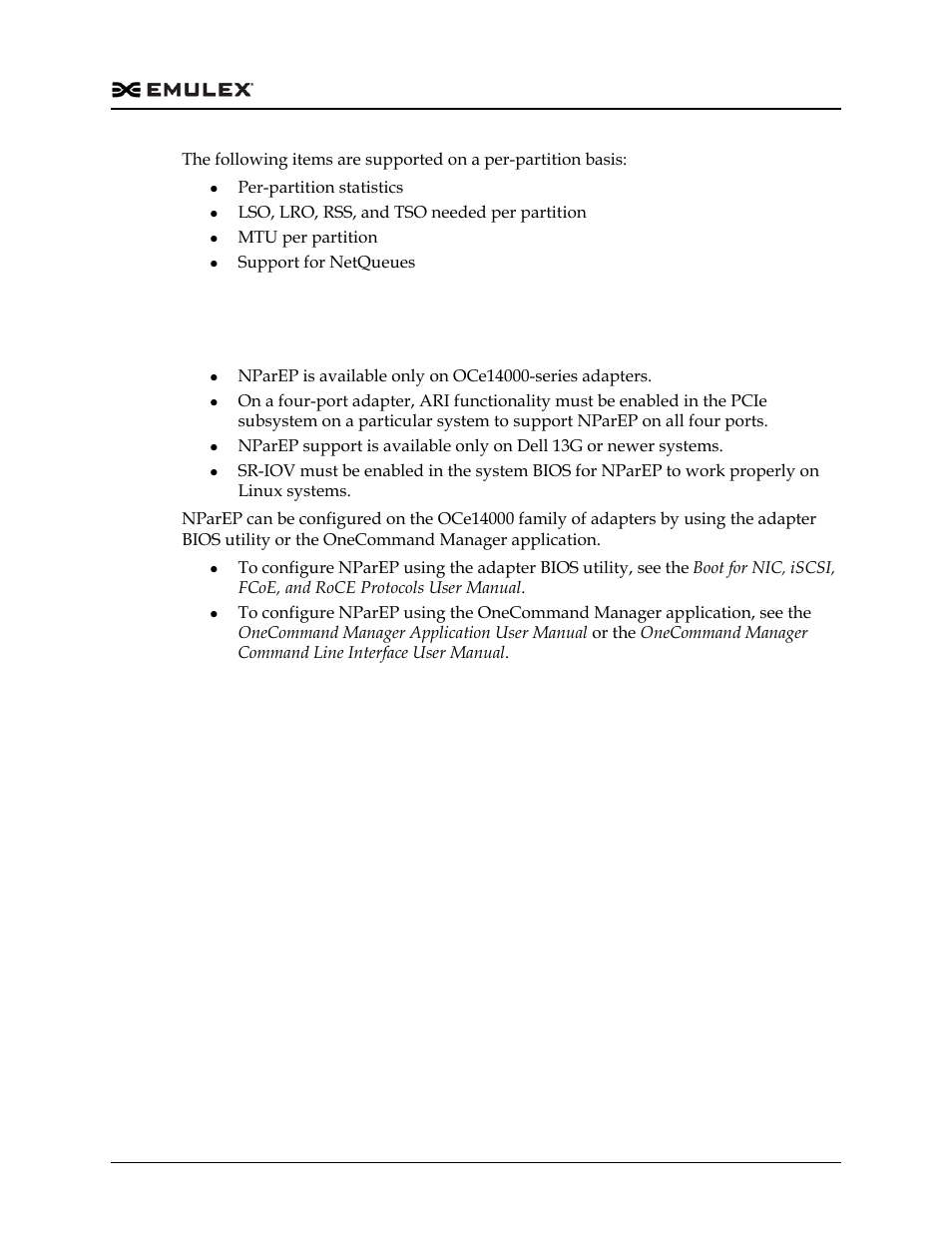 Using nparep | Dell Emulex Family of Adapters User Manual | Page 848 / 1815