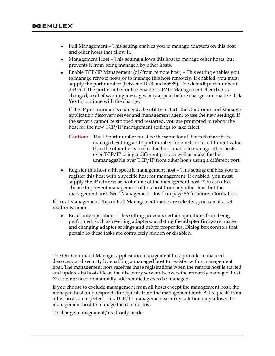 Management host | Dell Emulex Family of Adapters User Manual | Page 86 / 1815