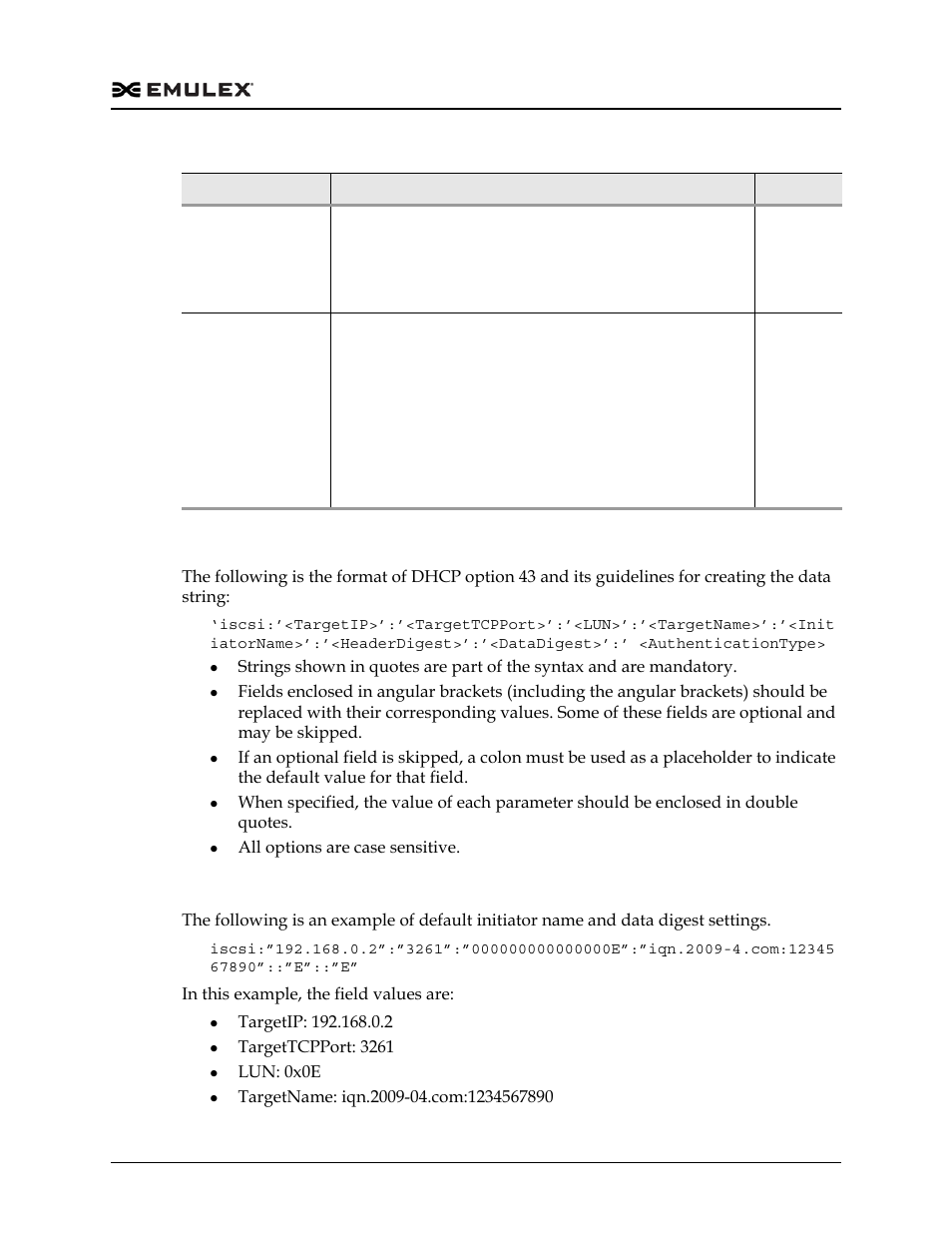 Dhcp option 43 format | Dell Emulex Family of Adapters User Manual | Page 971 / 1815