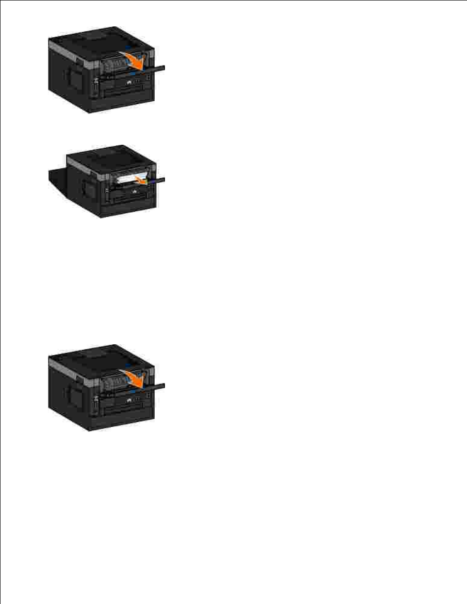 231 paper jam - check duplex | Dell 2350d/dn Mono Laser Printer User Manual | Page 127 / 181