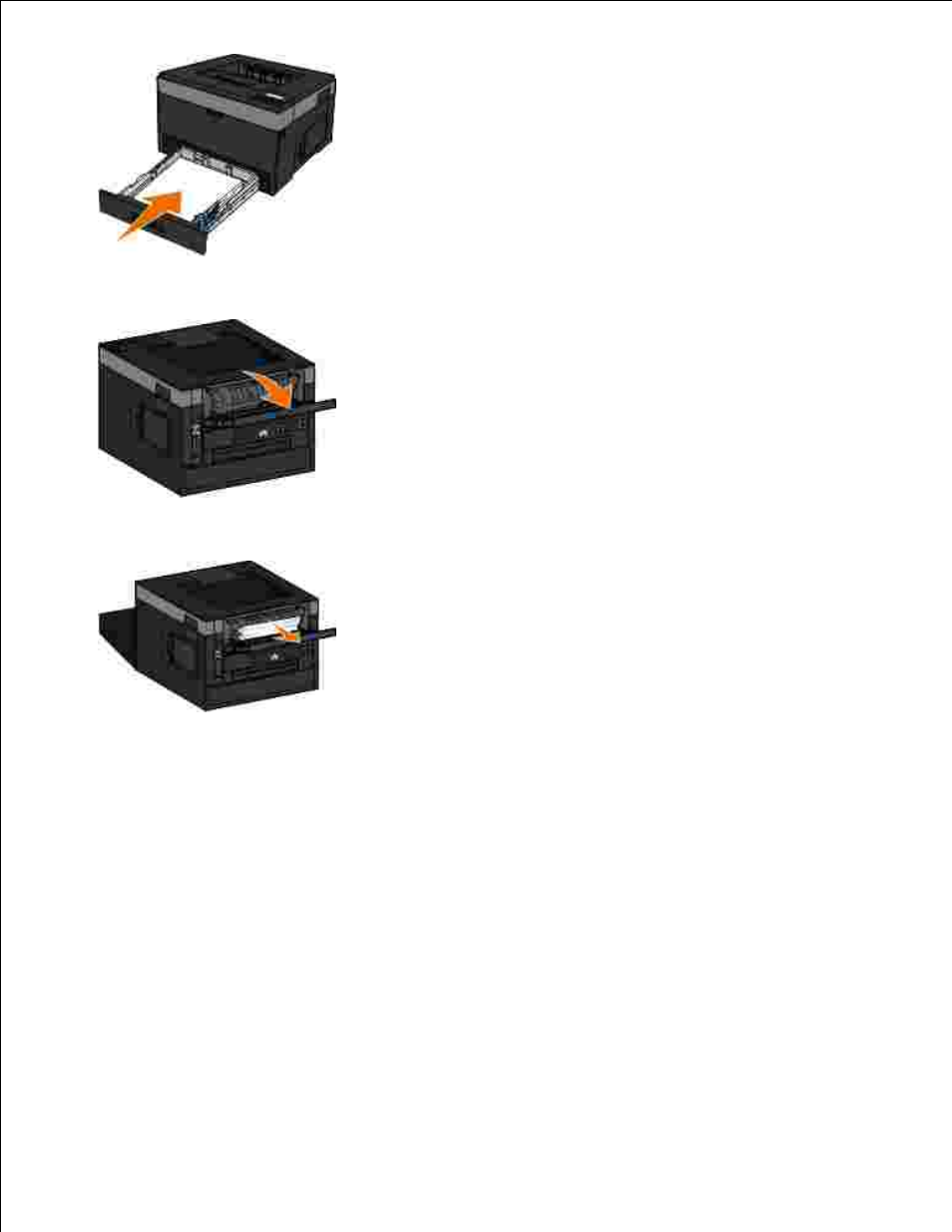 235 paper jam - check duplex | Dell 2350d/dn Mono Laser Printer User Manual | Page 130 / 181