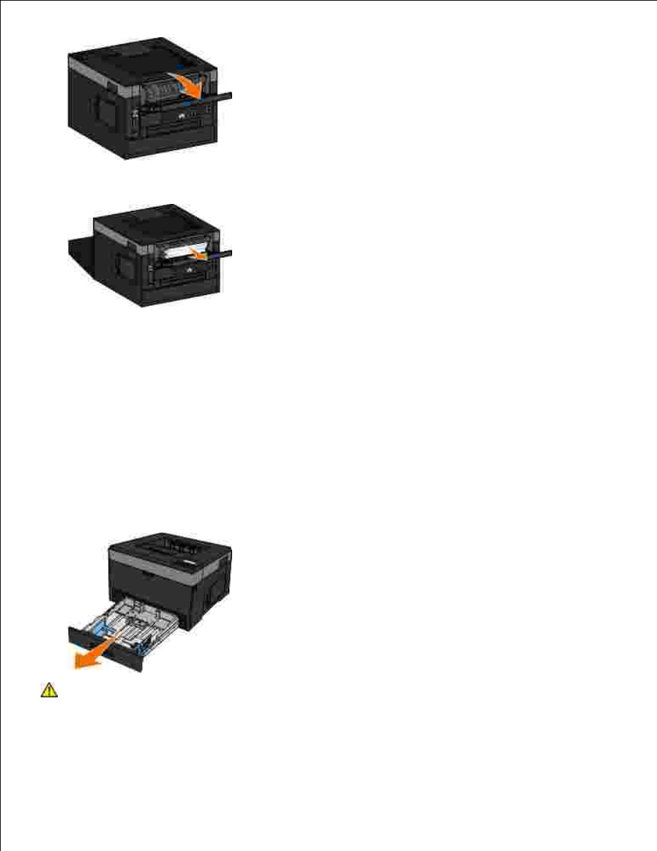 24x paper jam - check tray <x | Dell 2350d/dn Mono Laser Printer User Manual | Page 131 / 181