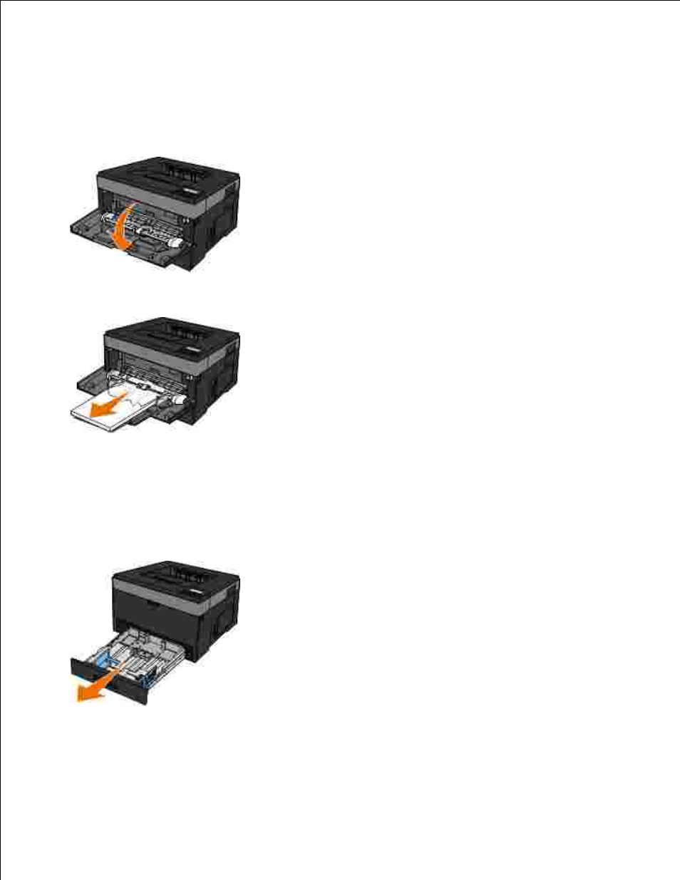 Paper jam not visible | Dell 2350d/dn Mono Laser Printer User Manual | Page 137 / 181