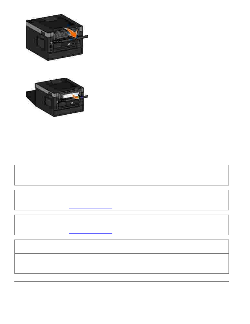 Paper problems | Dell 2350d/dn Mono Laser Printer User Manual | Page 139 / 181