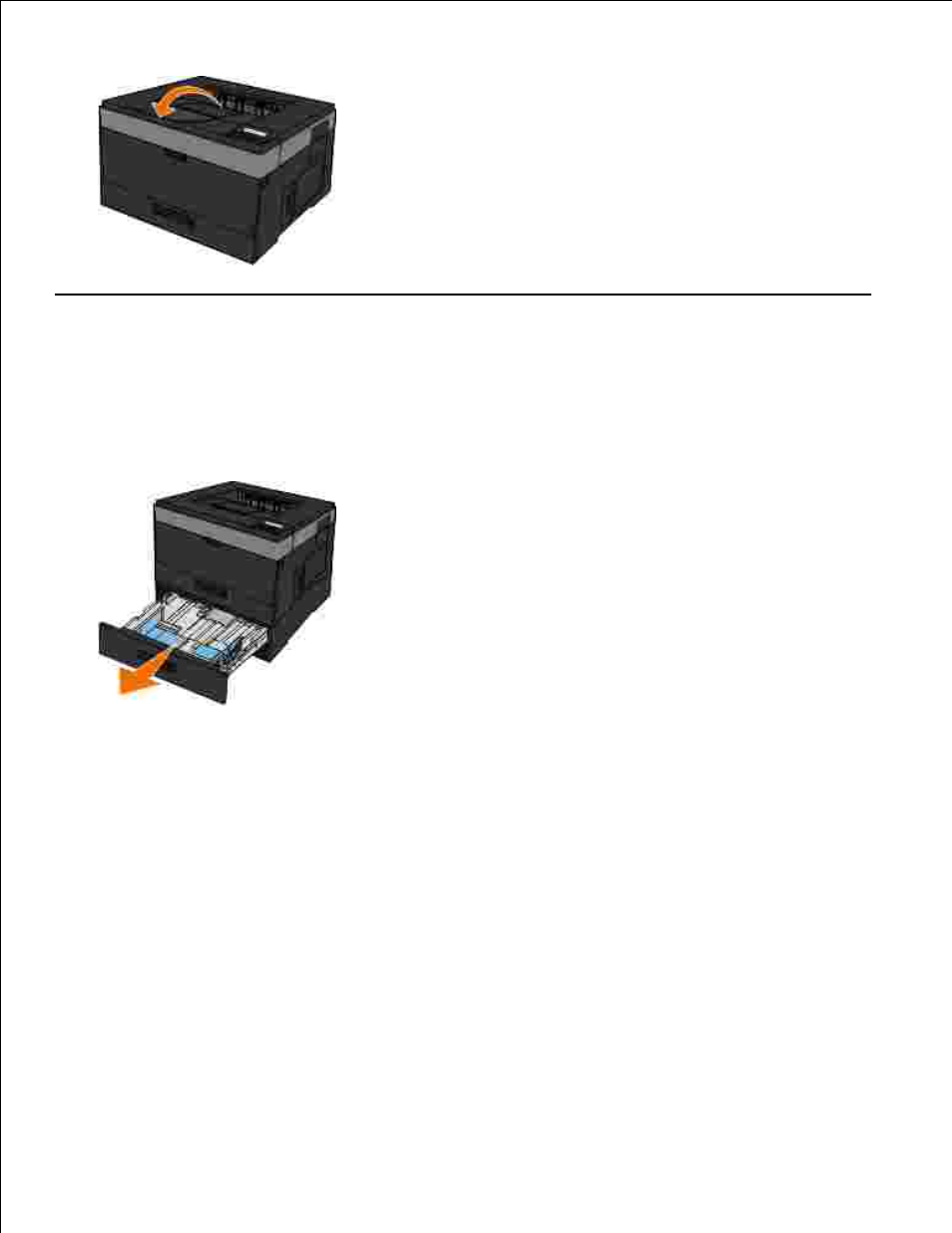 Loading the 550-sheet paper tray | Dell 2350d/dn Mono Laser Printer User Manual | Page 54 / 181
