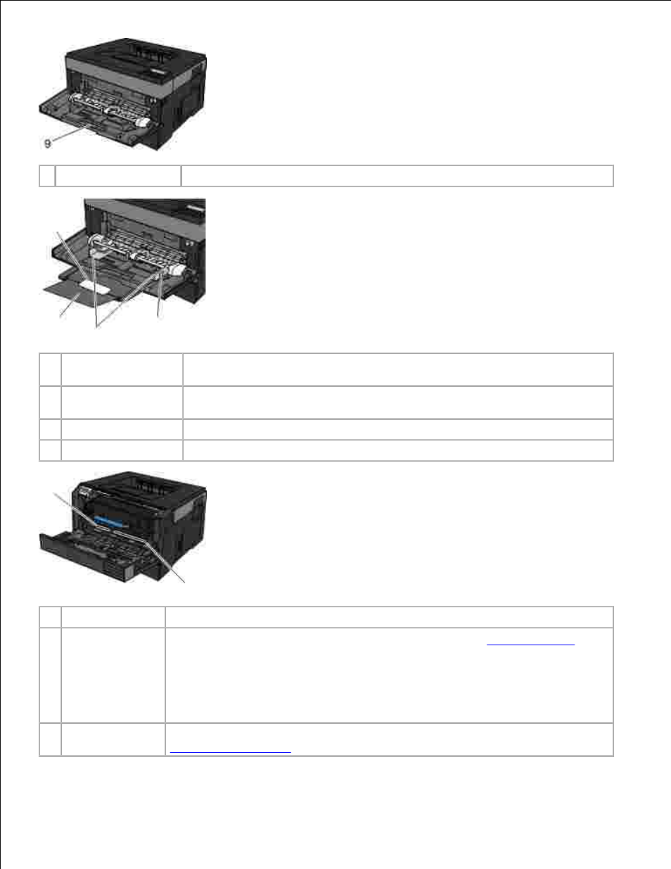 Dell 2350d/dn Mono Laser Printer User Manual | Page 6 / 181