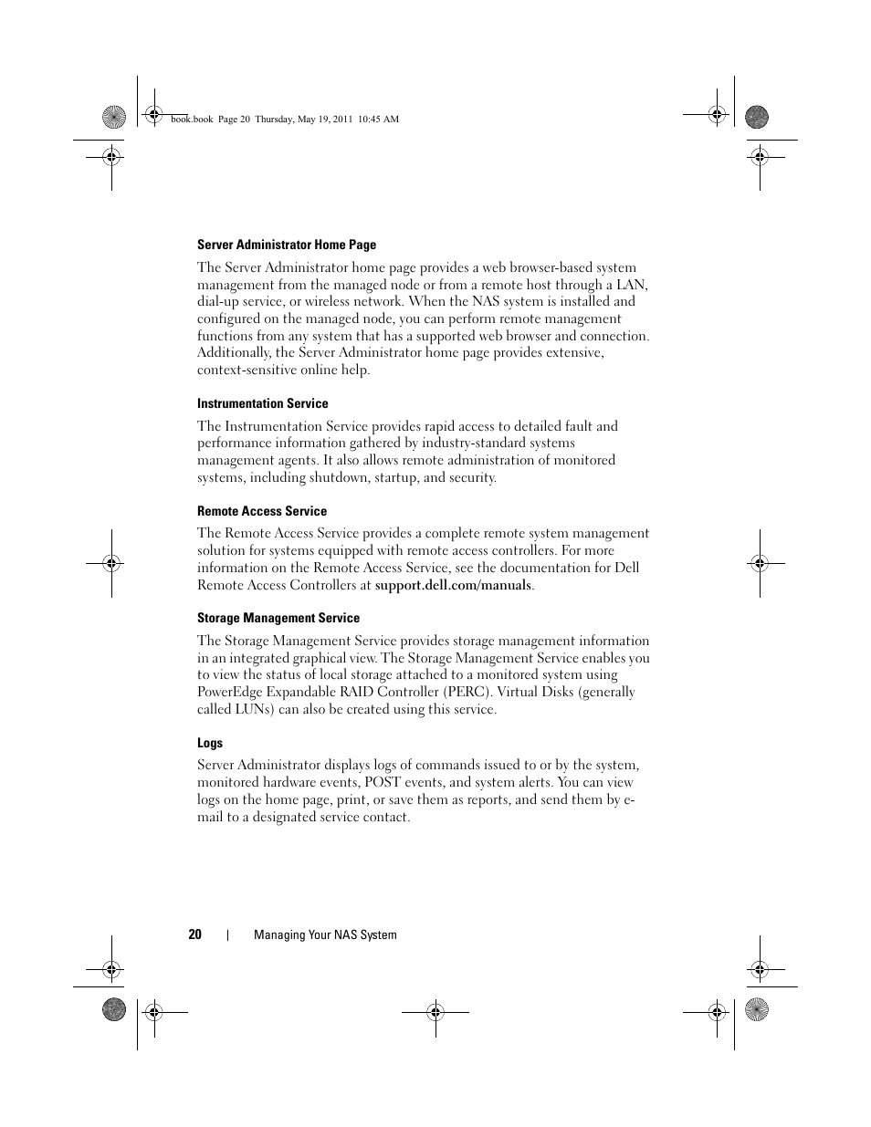 Dell PowerVault NX300 User Manual | Page 20 / 50