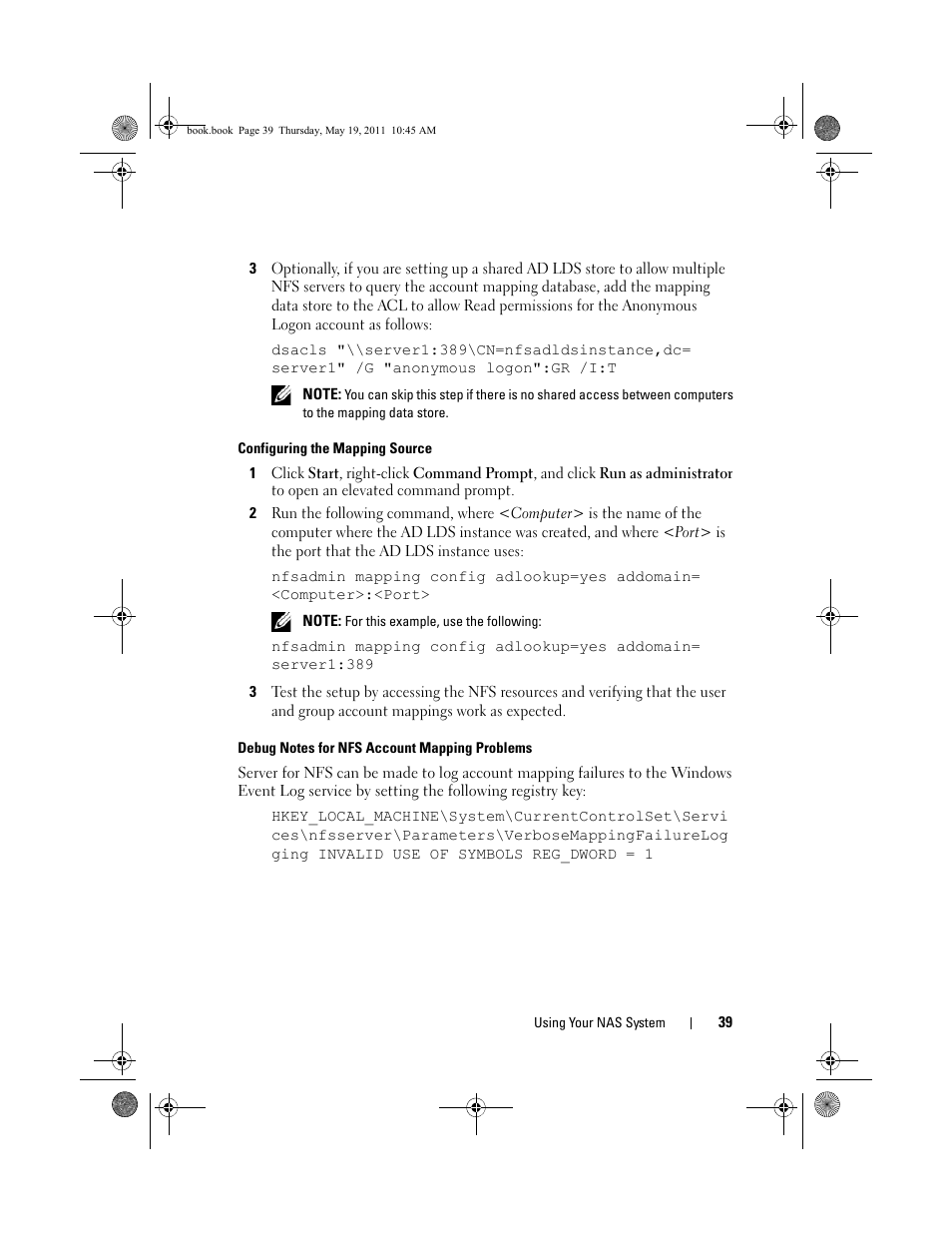 Dell PowerVault NX300 User Manual | Page 39 / 50