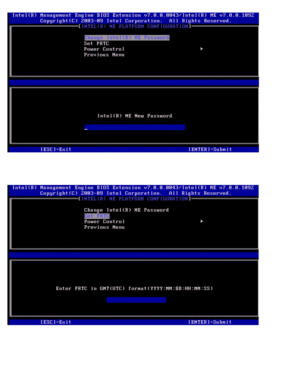 Set prtc | Dell Latitude E6320 (Early 2011) User Manual | Page 11 / 107