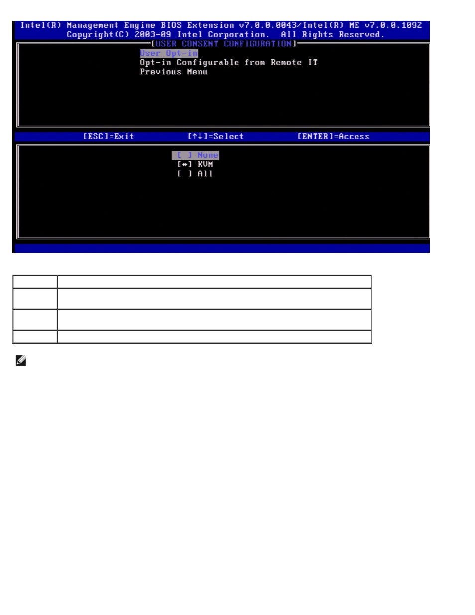 Opt-in configurable from remote it | Dell Latitude E6320 (Early 2011) User Manual | Page 22 / 107